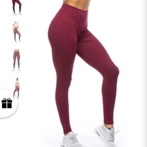 IAB MFG Red Wine Leggings